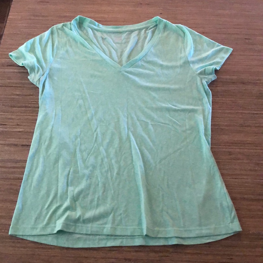 Mint V-Neck Tee